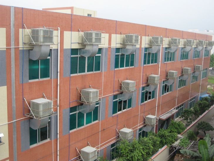 深圳電子廠環(huán)?？照{(diào)安裝案例